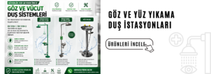 5773 goz ve yuz yikama dus istasyonlari